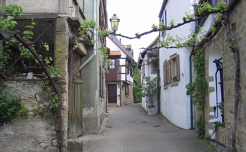 Улочки старинного немецкого города Дайдесхайм